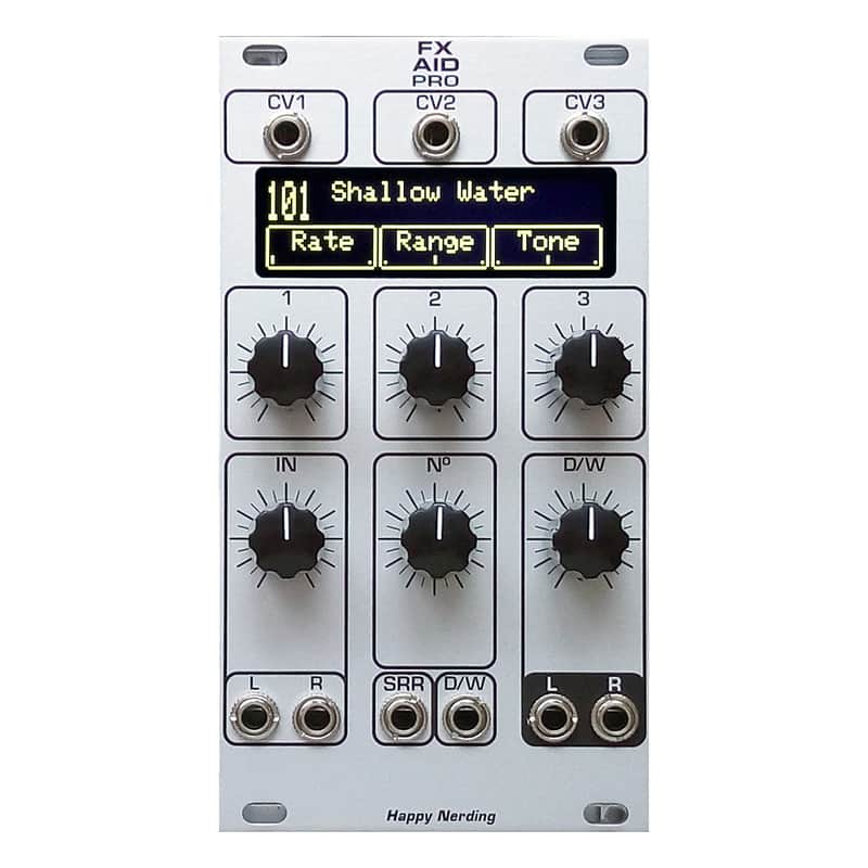 Happy Nerding FX Aid Pro Eurorack Effects Module (Silver) image 1