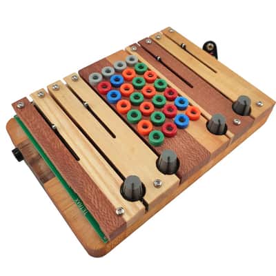 Ciat-Lonbarde Tetrax Organ Wooden Analog Touch Synthesizer image 4