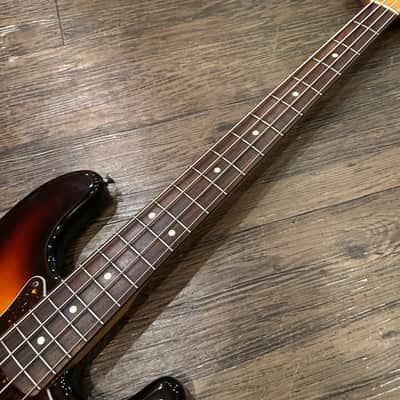 Fender Japan Precision Bass MIJ 2017 Electric Bass - Sunburst image 4