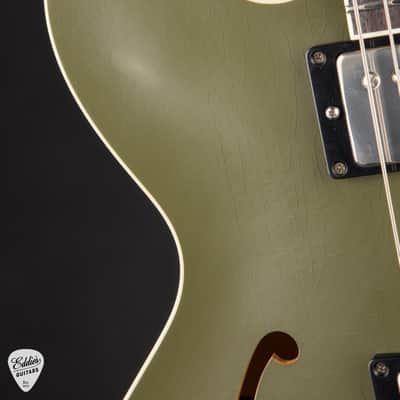 Collings I-35 LC Aged Bigsby/ThroBak - Olive Drab image 15
