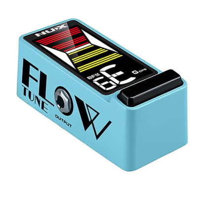 New NUX NTU-3 Flow Tune MKII Blue Mini Guitar Tuner Pedal image 2