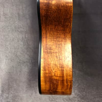 Kala 1KOA-T Prototype All Solid Koa Satin Tenor Ukulele w/ Tweed Hard Case and D'addario Humidifier image 9