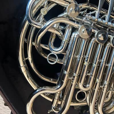 Holton H279 Farkas Professional Model Double French Nickel silver near mint condition. image 3
