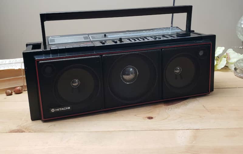 Hitachi TRK-7620HC 90's - Black | Reverb