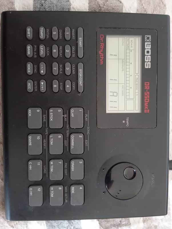 Boss DR-550 MkII Dr. Rhythm 1992-1999 - Black image 1