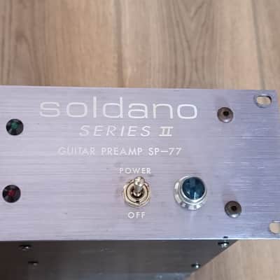 Soldano SP77 Tube Preamp – Preamplificatore Valvolare Rack Doppio Canale image 2