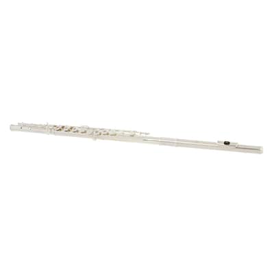 Di Zhao DZ801BOF (700 Series) Solid Silver Flute - Offset G, B Foot image 3