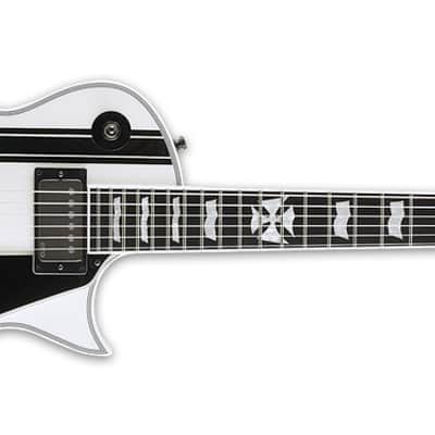 ESP Iron Cross James Hetfield Signature Snow White image 1