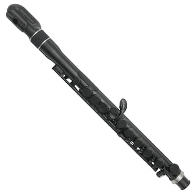 NUVO jFlute 2.0 Schwarz-Schwarz Polymer Querflöte inkl. Tasche und Zubehör image 2