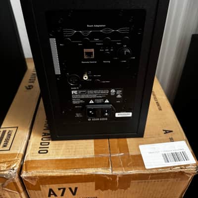 ADAM Audio A7V 7" Active Studio Monitors (Pair) 2022 - Present - Black image 7
