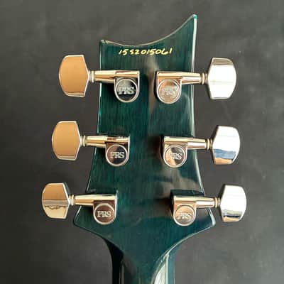 PRS S2 Custom 24 2015 - Teal Black Japan Limited Color ★Playthrough video available★ image 8
