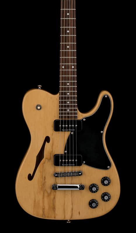Fender Jim Adkins JA-90 Telecaster Thinline (2014) - Natural #00231