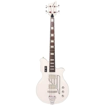 Airline Guitars MAP Bass Short Scale White image 3