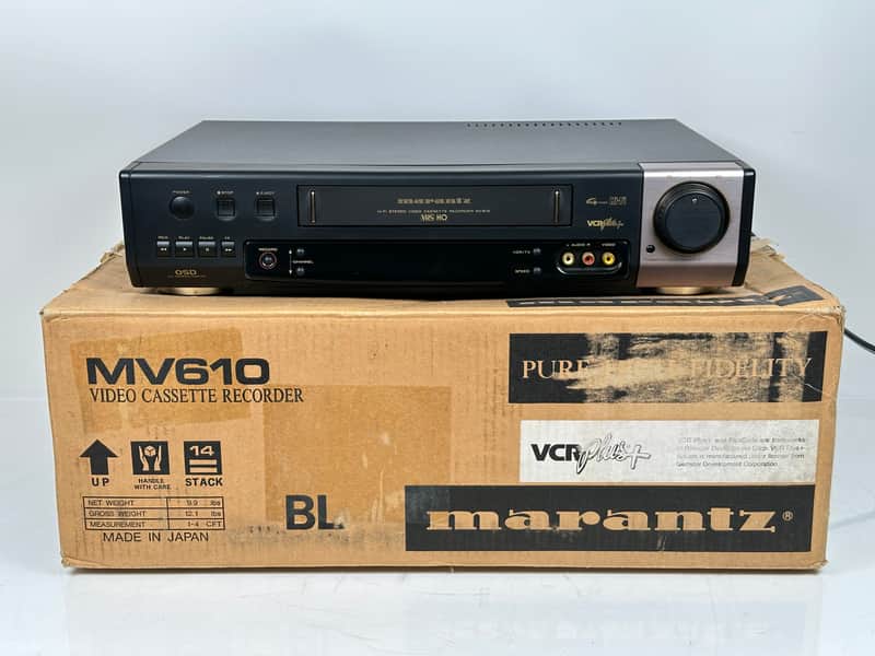 Marantz SVHS VCR Video Cassette Recorder - MV610 image 1