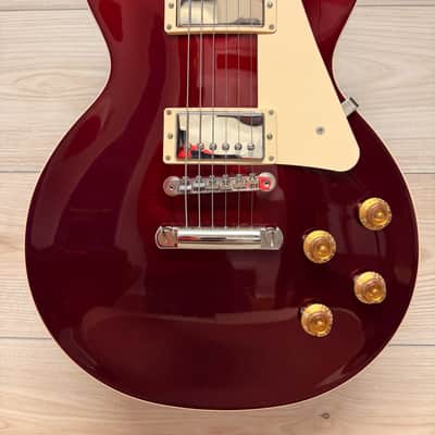 Gibson Les Paul Standard 50s Plain Top 50s - Sparkling Burgundy Top image 1