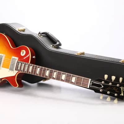 2013 Gibson Custom Historic 1958 Les Paul Standard R8 Cherry Sunburst #50011 image 25