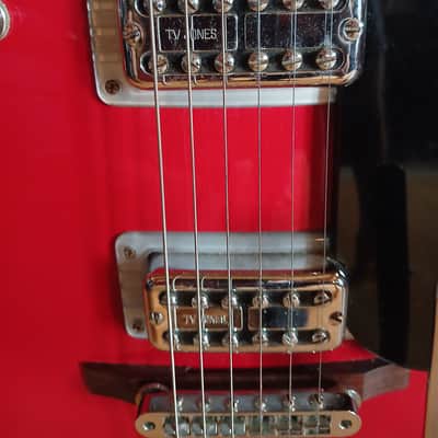 2005 Gretsch G6131T-TVP Power Jet Firebird Red w/ Bigsby + Hard Case – Excellent Condition! Serial JT05117548 image 3