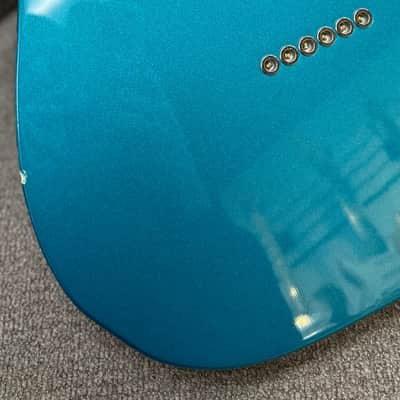 CP Thornton Classic II, 2022, Teal / Cream w/ matching Dual Foils & 5A Flame Maple Neck NEW (Authorized Dealer) image 12