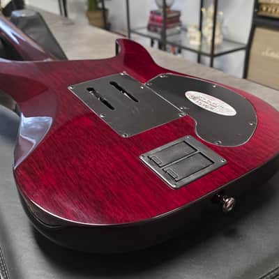 SCHECTER C-1 Hellraiser-S FR LH Left Hand SUSTANIAC SYSTEM! EMG 81 Floyd Rose AAA Quilt Top 24 Fret Super Strat Pro Lefty C1 Guitar image 14