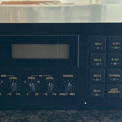 Buy used Yamaha REV 7 Digital Reverberator 1980s - Black