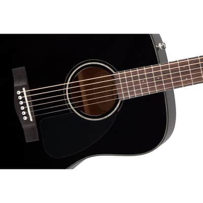 Fender CD-60 with Walnut Fretboard - Black image 3