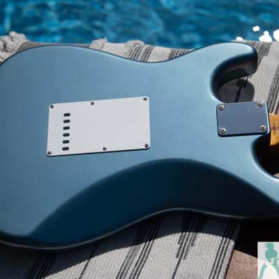 2008 Fender Japan Limited Edition - ST-57 - Old Lake Placid Blue - Upgraded Seymour Duncan PU's & Orange Drop Tone Cap - Pro Set Up w Perfect Frets/Action/Intonation! image 13