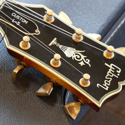 Vintage! 1974 Gibson Custom L-5 CES Electric Archtop Hollowbody Guitar Honey Burst + OHSC image 11