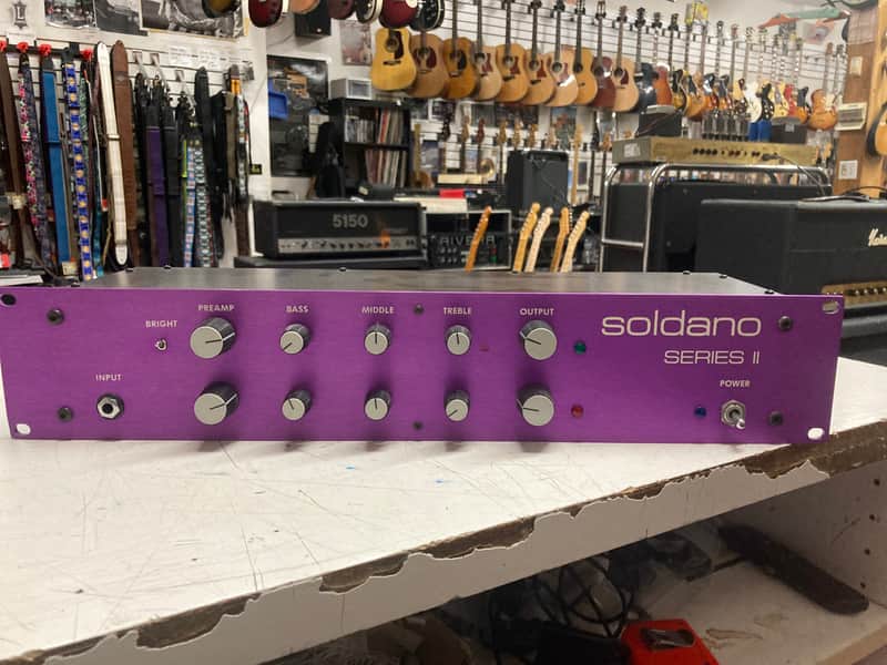 Saldano SP77 preamplifier series II Purple image 1
