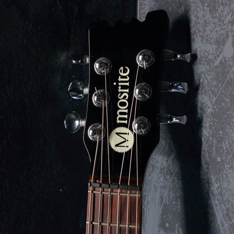 Mosrite Mini Octave Guitar Black 1995 | Reverb