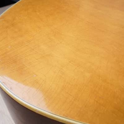 Gibson Blue Ridge Acoustic Guitar 1968 Natural Vintage w/ Bag image 11