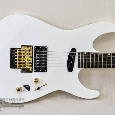 ESP/LTD Mirage Deluxe '87 - Snow White w/ Hardshell Case image 3