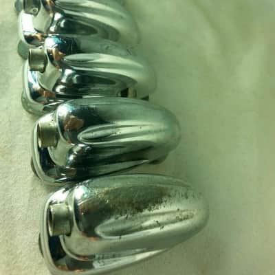*Slingerland 6x Sound King Tom Drum Lugs Chrome Small Hex/Washer Vintage 60s-70s image 3