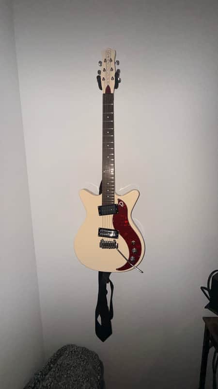 Danelectro 59XT with Lipstick Humbucker and Tremolo 2022 - Vintage Cream image 1