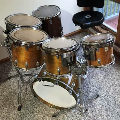 Ludwig super classic fusion 1980s - 4 ply shells image 2