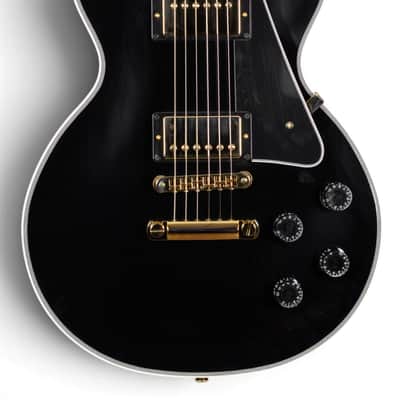 Gibson Custom Les Paul Custom 25 1/2 Scale Ebony Gloss GH image 5
