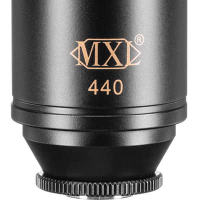 MXL 440 Large Diaphragm Condenser Microphone, Black image 1
