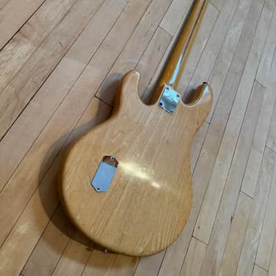 1982 Music Man Stingray Bass Guitar Natural Rosewood image 11