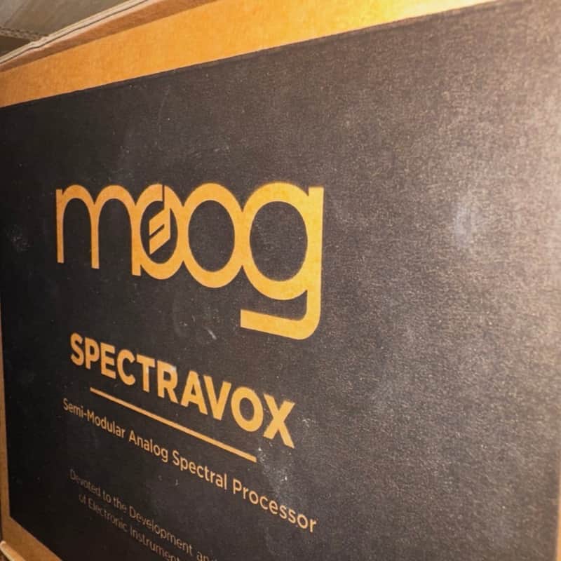 2024 – Present Moog Spectravox Semi-Modular Analog Spectral Pr…