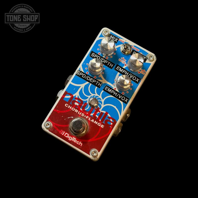 Used DigiTech Nautila Digital Chorus/Flanger w/box TSU24537 image 1