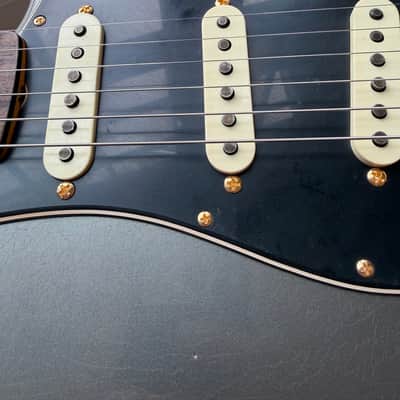 2026 Fender Custom Shop '65 Stratocaster Dual Mag B3 Limited Edition Journeyman - Charcoal Frost Metallic image 15