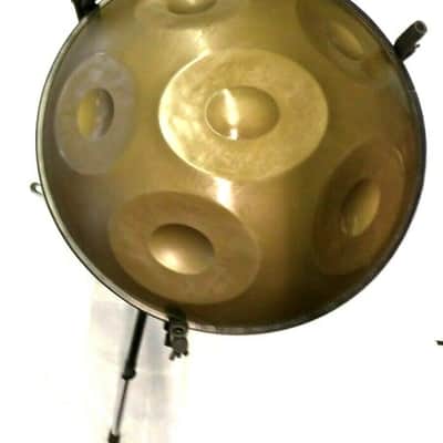 Handpan 6 Töne G-C-D-E-F-G' gold-bronze, ausgewogener,meditativer Klang,Top verarbeitet!+TASCHE! image 3