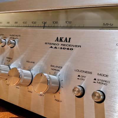 Akai AA-1040 Stereo Receiver / Fully Serviced & Tested / Vintage -9777 / Free Shipping image 9