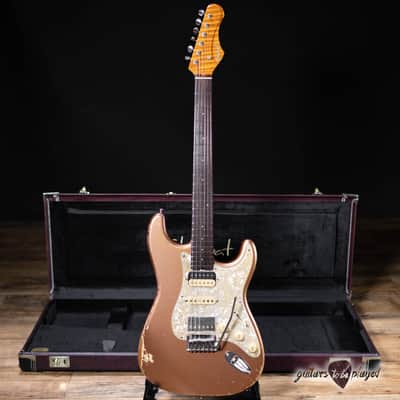 Shabat Lynx HSH Alder S-Style w/ Flame Roasted Maple & RW – Rose Gold image 1