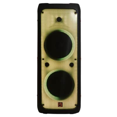 2 MR DJ FLAME5500LED Bluetooth PA Party Speakers Liquid Crystal LED 2 x 12" TWS FM USB image 7