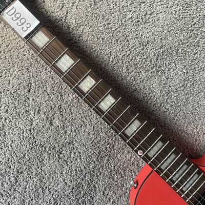 Xavier Matte Pink Single Cut Electric Guitar, Mahogany Body, Maple Neck, Rosewood Fingerboard image 3