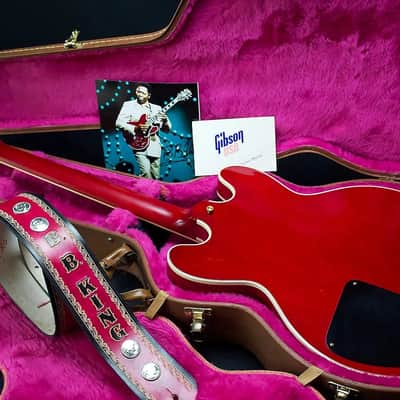 Gibson ES-355 B.B. King Lucille Signature 1990 - Cherry Red image 23