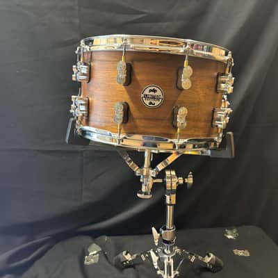 PDP by DW - 8x14" Limited Edition, 20-Ply Maple/Walnut Shell Snare Drum, Natural Satin image 2