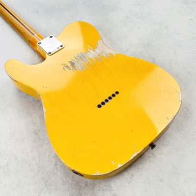 Fender Custom Shop Limited '50s Esquire Heavy Relic Secret Agent 2022 - Aged Nocaster Blonde image 14