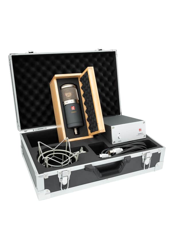 sE Electronics GEMINI-II Dual Tube Cardioid Condenser w/Shockmount & Hard Case image 1