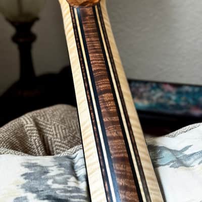 Carillion Polaris 7 Fan Fret - One Piece Old Stock Figured Walnut image 17